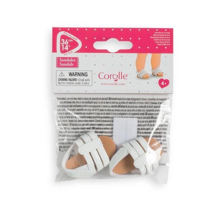 Sandales Pour Poupée Ma Corolle De 36 Cm - COROLLE - Blanc - Été - Mixte
