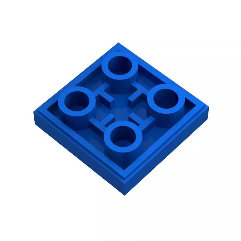 100pcs MOC Compatible Assembles Particles 11203 Tile Modified 2 x 2 Inverted Building Blocks Parts DIY Enlighten Block Bricks