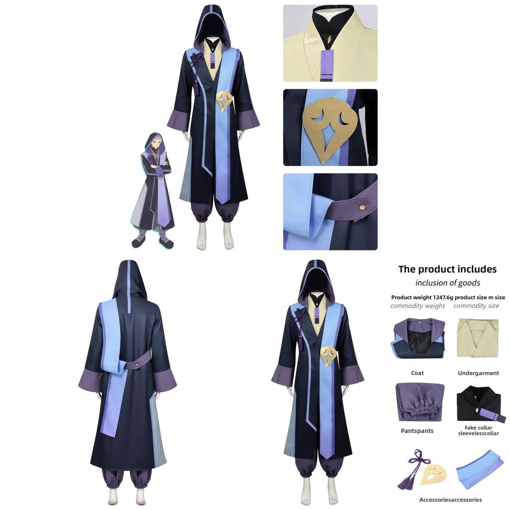 Kosmische Prinses Kaguya Cosplay Kostuum Met Polyester Stof Voor Anime Rollenspel