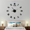 High-Quality DO IT YOURSELF Creativity Clock Simple Wall Mounted Clock No Punching On The Wall Home Decoration Wall Clocks