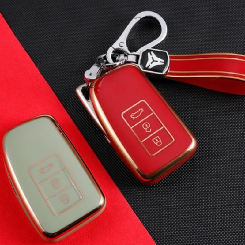 Phnom Penh 3/4 Button TPU Car Remote Key Case Shell Cover Fob For Lexus NX IS RX ES GX LX LS UX NX GS 200 260 300 350 NX200 NX300 RX350 ES300 Keyless