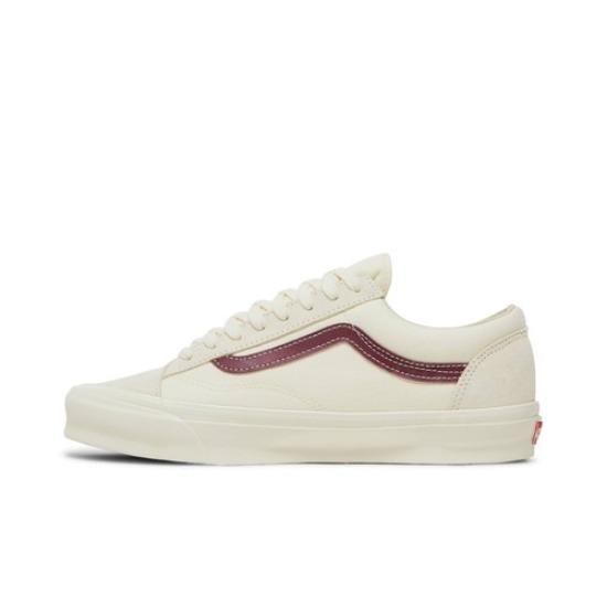 Vans OG Style 36 LX 'Classic White Pomegranate' VN0A4BVE9X6
