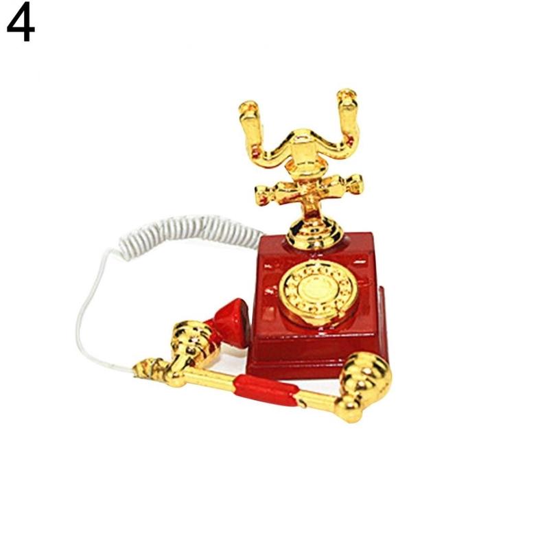 Akcesoria do dekoracji miniaturowych domków dla lalek miniaturowych retro