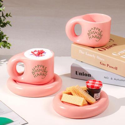 Harry Potter Stubby Mug Saucer Set Birthday 270ml