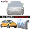 Waterproof Protection Anti Ice Frost Sun Rain Snow Protection Full Car Cover For VW Volkswagen Up with Reflective Strips