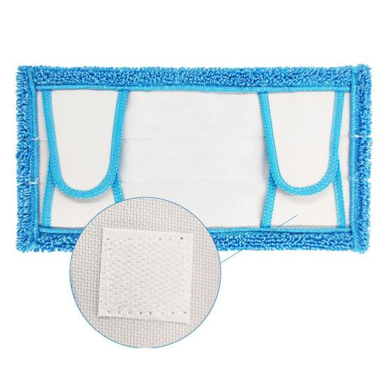 Mop Cloth Replaceable Wet/Dry Use Water Absorption Soil Grasping Ability Detachable Wide Compatibility Mop Pad for Swiffer Sweeper