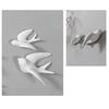 3D Ceramic Swallow Wall Decor – Set of Bird Ornaments for Home or Living Room