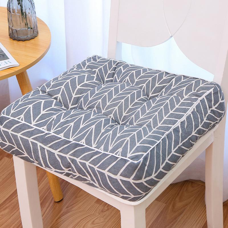 10cm Thick Cushion for All-season Office Computer Chair Cushion Student Stool Cushions Multi Purpose Square Seat Pads Soft Comfortable Waist Cushion