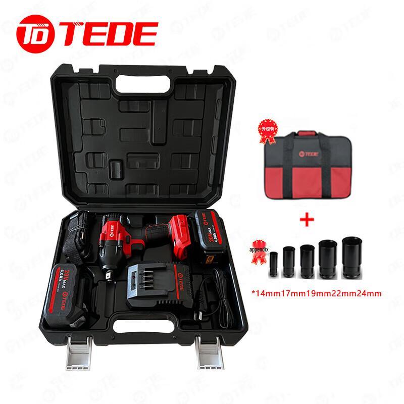 

TEDE YD-6089 Brushless Cordless Impact Wrench CN plug (adapter included)