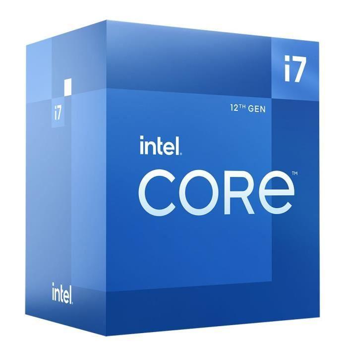 Procesador - INTEL - Core i7-12700 - Caché de 25 M, hasta 4,90 GHz (BX8071512700)