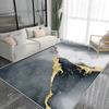 Modern CARPET FOR LIVE ROOM Non-slip Home Decoration Luxury Light Luxury Golden Blue Area Rug Washable Parlor Mat Bedside Room