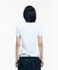 AAKAM Western Vest Half Top (White)