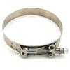Universal 2.0" 2.25" 2.5" 2.75" 3.0" 3.25" 3.5" 4.0" T-Bolt Exhaust Clamp Intake Turbo Exhaust Intercooler Silicone Coupler