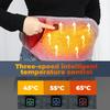 Electric Heated Belt for Waist And Back Adjustable Closure Soft Heating Strap with Hand-Warming Pockets 3 Heat Settings Waist
