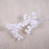 Festive White Foam Berry Christmas Tree Decorations For Diy Holiday Crafting And Styling