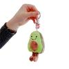 12cm Niedliches Avocado-Stofftier Kawaii Avocado Plüsch-Schlüsselanhänger Cartoon Avocado-Frucht Stoffpuppe Rucksackanhänger Kindergeburtstagsgeschenk