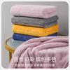Household coral fleece does not shed hair, absorbent towel, soft face towel for student dormitory