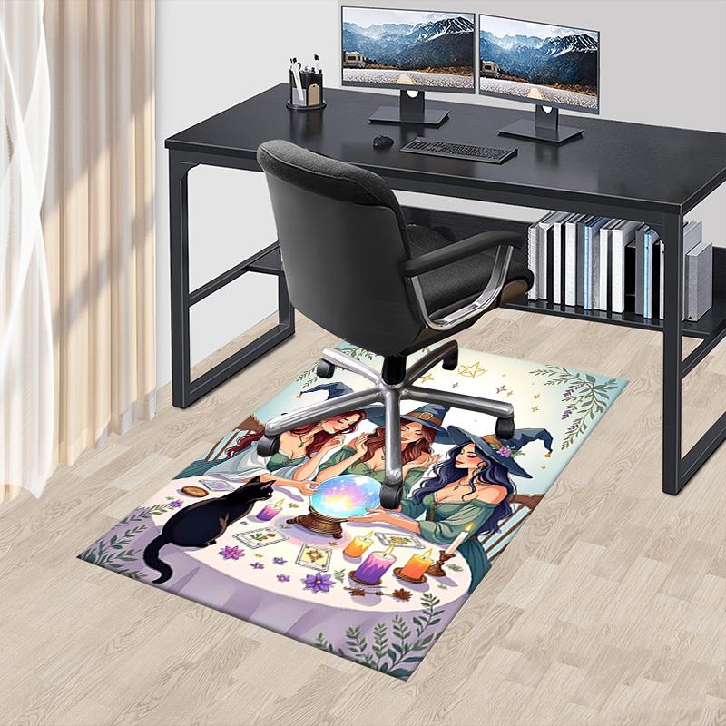 1PC Witchcraft Magic Extra Large Non Slip Floor carpet, Office, family, bedroom, Studio   Large Area Rug Indoor Rugs, , Vibrant Colors