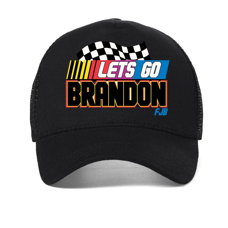 America Let’s Go Brandon Funny Unisex Women Baseball Cap Unisex Casual Adjustable Summer Mesh Breathable Hats