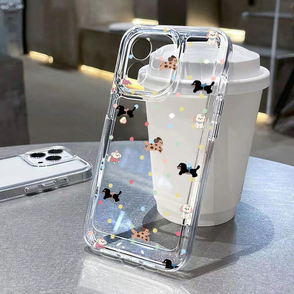 Fashion Starry Sky Stars Phone Case For IPhone 16 16E 15 14 13 12 11 17 Pro Max Air 14 Plus Shockproof Soft Clear Cases Coque