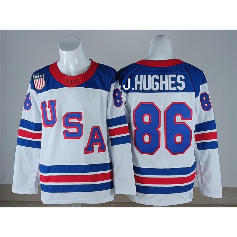 NHL Hockey Jersey USA Team Canada National Ice Uniform Cotton Sport Shirt Men