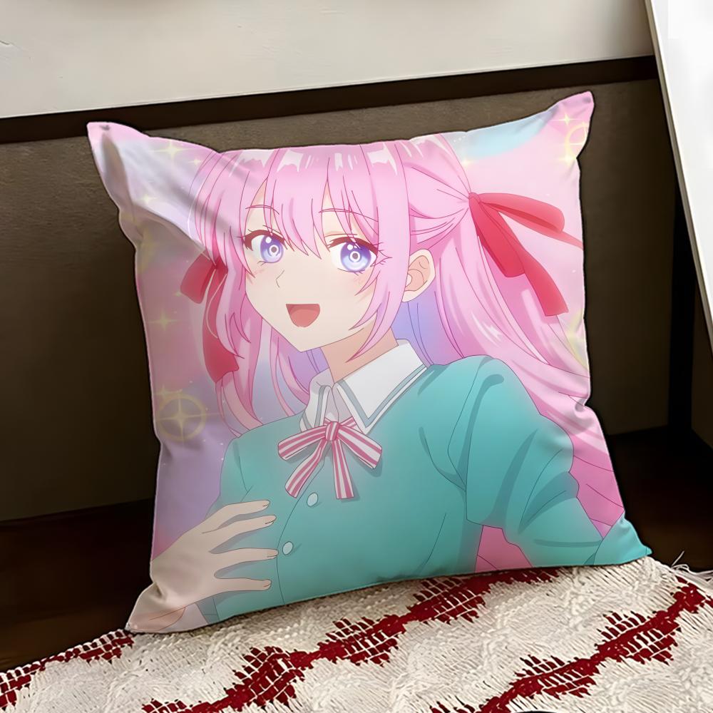 SShikimoris Not Just a Cutie Cushion Cover Reversible Soft Durable Pillow Cover Home  Car MultiScene Use for Daily Comfort