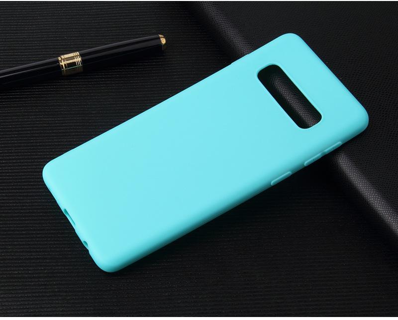 Matte Case For Samsung Galaxy S10 S10E  J7 J5 J3 2016 2017 J7 Prime J4 J6Plus J8 2018 S7 Edge S8 S9 S10 Plus Soft Silicone Cover