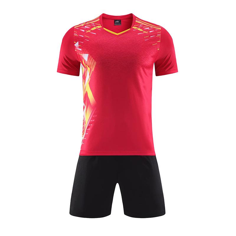 Speedy Summer Match Training Suit Set: Men's & Women's Short Sleeve Table Tennis, Tennis, & Badminton Jerseys