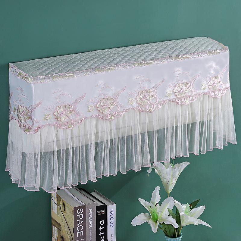 Large Size Lace Hanging Air Conditioning Dust Cover All-Inclusive  Conditioner Protective Luxury Embroidery Home Decoration