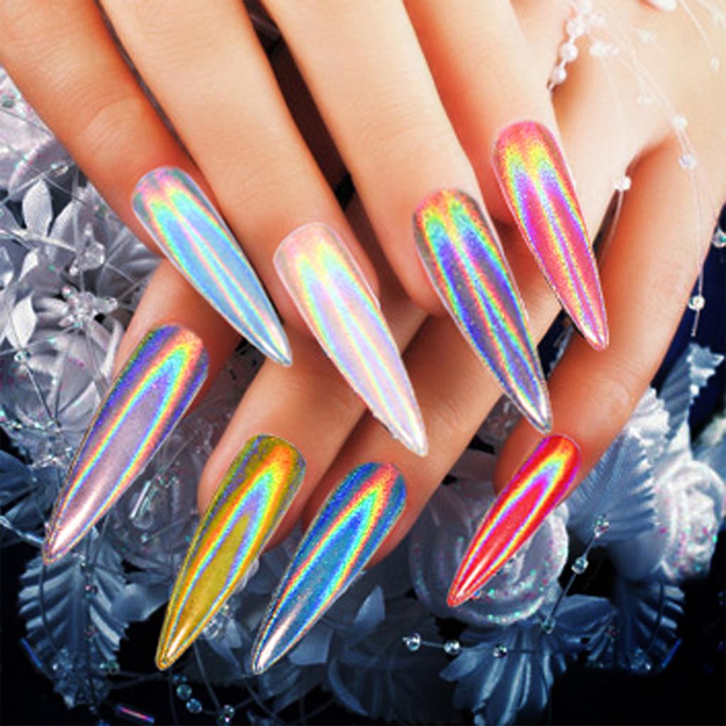 New Solid State Electroplated  Powder For Nail Enhancement,  Mirror Flash Powder, Japanese Mirror  Flash Powder