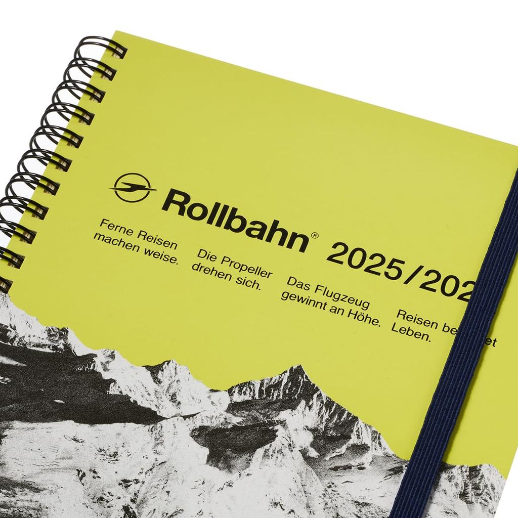[Delfonics Planner 2025-2026 Edition / Starting March 2025] Rollbahn Diary Montagne A5 Monthly Planner (C)