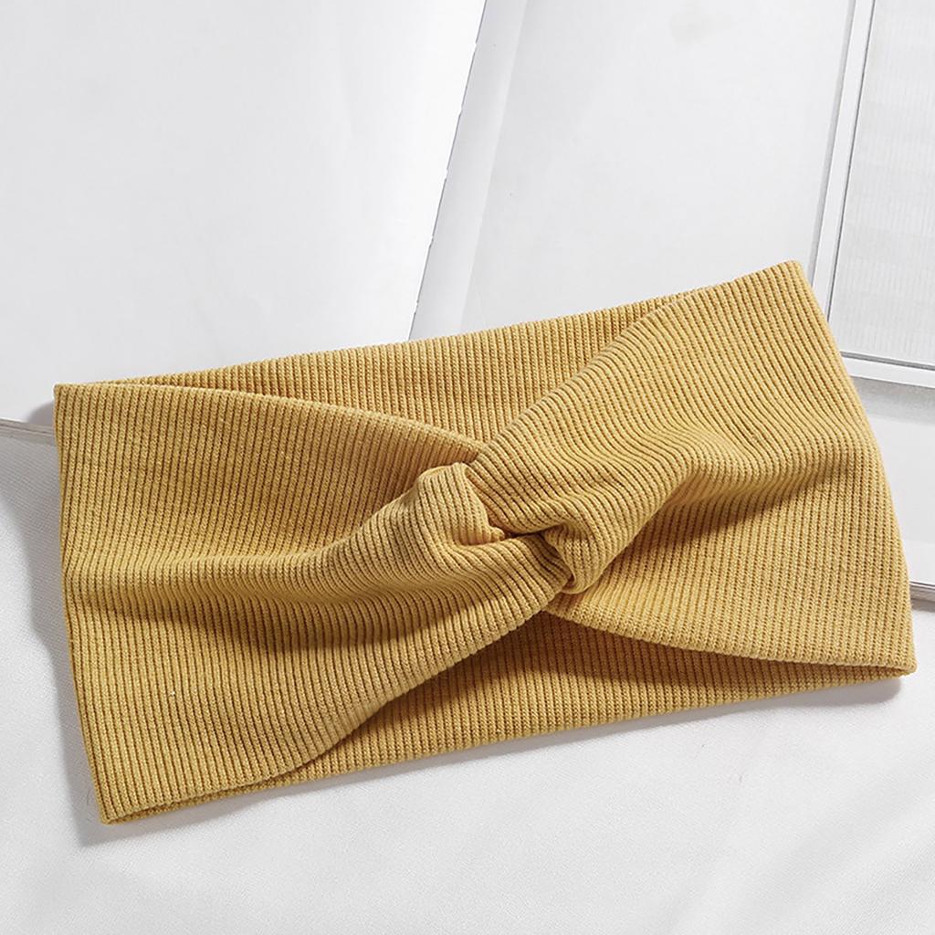 Turban Bandage Bandanas Hair Bandsthin Hair Women'S New Hair Band Knitted Thread Hair Band Yoga Headband Accessoires Cheveux