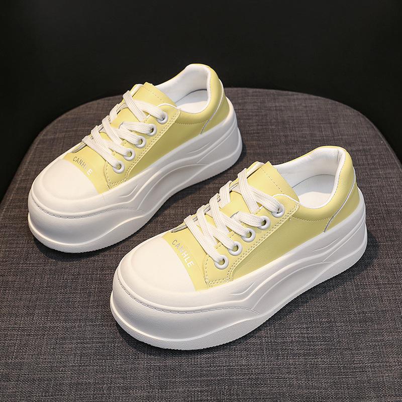 

Thick-soled lightweight little white shoes women s new spring height-increasing casual shoes versatile muffin shoes sports board shoes women s shoes 40