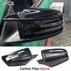 2pcs Replacement Carbon Fiber Pattern Rearview Side Mirror Cover Caps For Mercedes Benz W176 W246 W204 W212 W221 C117 X204 X156