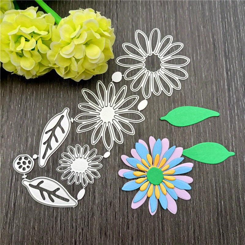 Chrysanthemum Flower Metal Cutting Dies Embossing Stencils-for DIY Scrapbooking Photo Cards-Decor