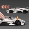 1:18 Apollo Project EVO Alloy Sports Car Model Diecast Metal Concept Racing Car Vehicle Model Sound and Light Childrens Toy Gift