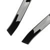 Gloss Black Pair Rear Window Side Wing Spoiler For VW Golf MK6 GTI 08-13