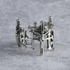 Jesus Cross Vintage Classic Adjustable Couple Commemorative Ring Opening Finger Ring for Women Men Fashion Punk  Gift