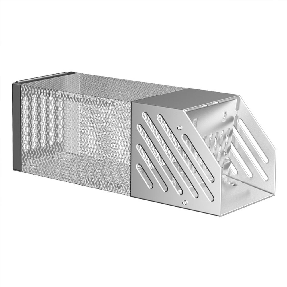 

Безопасная клетка для мышей, нетоксичная ловушка для мышей, грызунов и крыс, бытовая ловушка для мышей из нержавеющей стали, дезинсектор, ловушка для мышей для животных