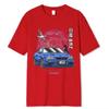 Cotton Initial D T Shirt Men Women Harajuku Aesthetic Oversize T-Shirt Funny JDM  Car Tshirjavascript:t Skyline R34 Tee Shirt