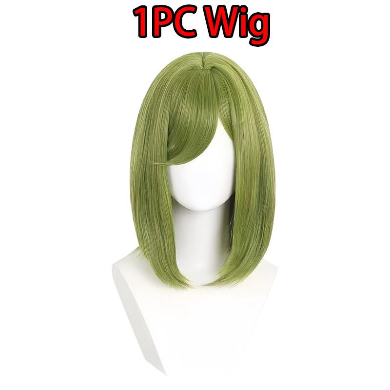 Anime Cappello da Strega Atelier Cosplay Coco Cosplay Agatto Akuromu Costumi Cosplay Parrucca Uniforme Mantello Verde Cappello Halloween Cos per Donne