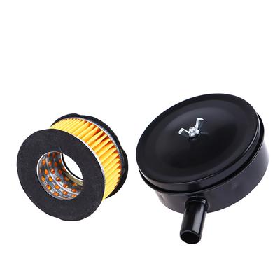 Filtre à air en fer noir, silencieux, compresseur d'air, filetage mâle 20 mm, cartouche filtrante