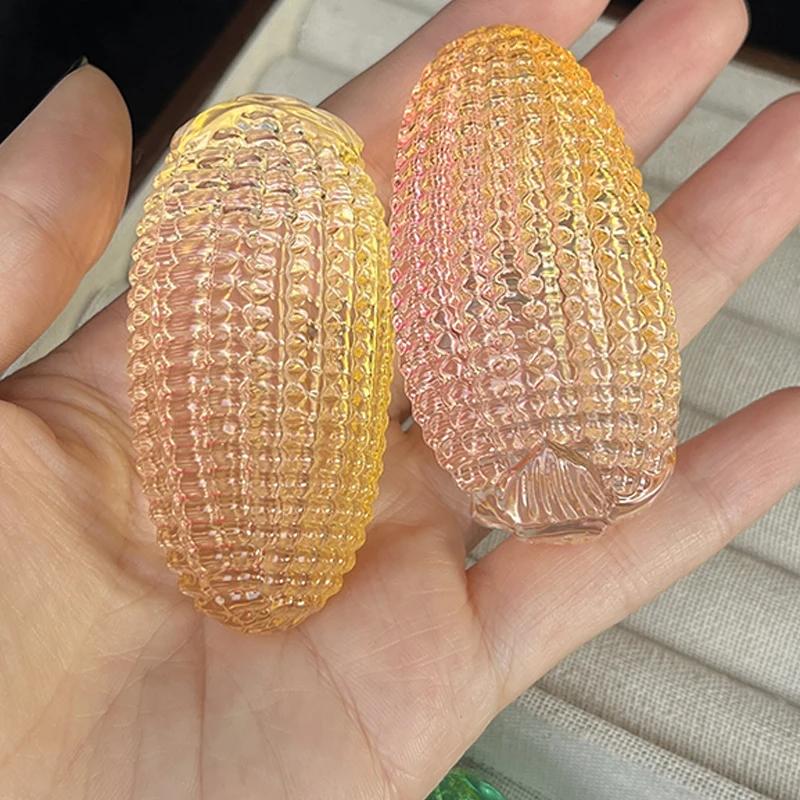 Kryształowy Realistyczny Sztuczny Kukurydza DIY Fałszywe Warzywo Symulacja Jedzenia Dekoracja Imprezowa Rekwizyt Fotograficzny Dekoracja Domu Restauracji