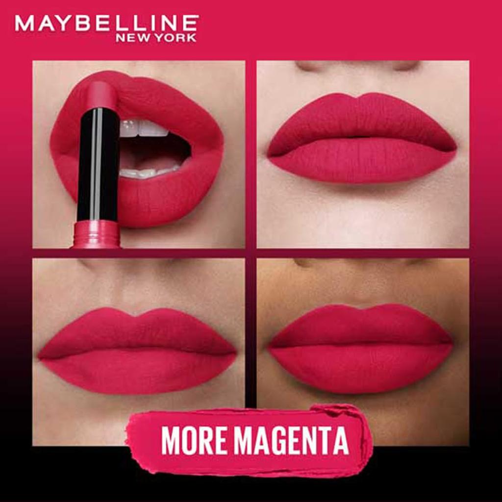 Maybelline New York Color Sensational Ultimattes Lipstick Matte Finish Bold Long-Lasting Lip Colour 1.7g