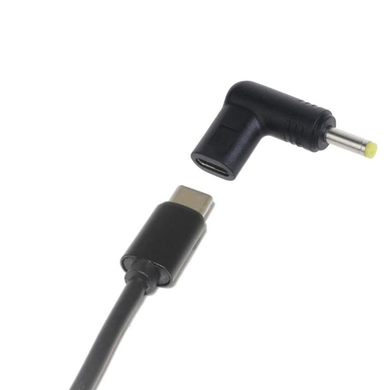Laptop Charging Adapter Female Type C To Male DC Jack Plug Converter PD Power Charger Connector Tip for Laptop Speaker