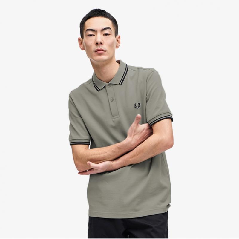 Fred Perry Fred Perry Twin Tip Fred Perry Shirt  R41   Afpm2413600 R41 