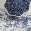 2mm Silver-Lined Glass Seed Beads: Handmade DIY Jewelry & Clothing Accessories, Transparent Loose Beads.
