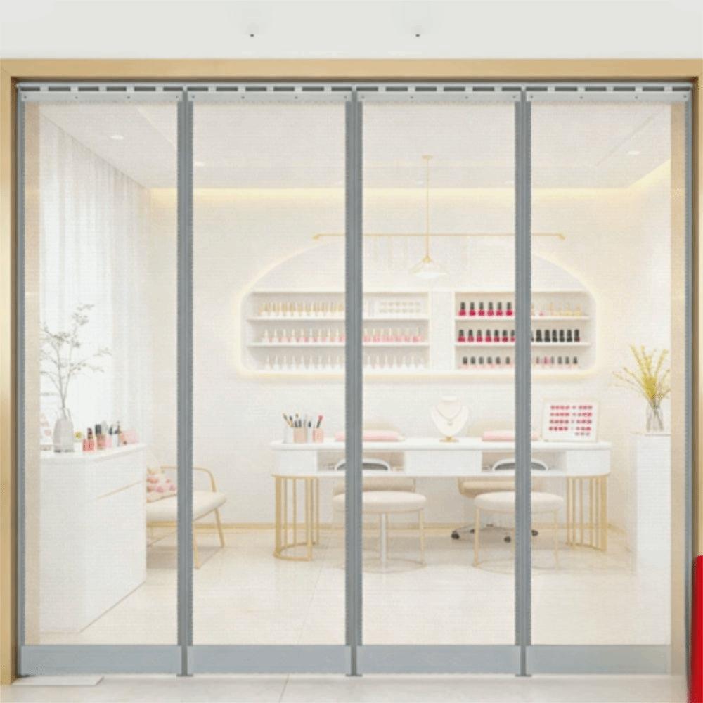 Mosquitoproof Magnetic Mesh Door Curtain Well-ventilated Insect Proof Partition Door Curtain Wear-resistant Thickened
