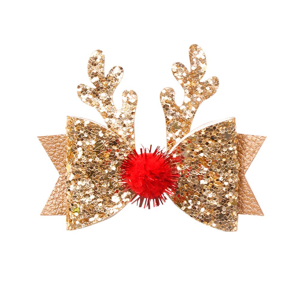 1pc Pet Dog Cat Deer Themed Hair Clips, Suitable For Daily Use/Christmas
