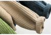 Women's Retro V-Neck Knitted Cardigan Sweater Coat - Autumn/Winter 2021 Collection